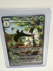 Pokemon Stage 2 Meowscarada ex 256/193 Paldea Evolved Holo 2023 - Picture 1 of 11