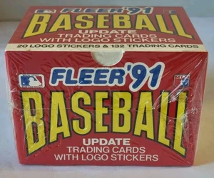 1991 Fleer Update Baseball Complete 132 Card Set NEW SEALED - Picture 1 of 6