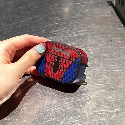 Funda para Airpods 4 2024, Disney Spiderman Cuero PU Auriculares Protectores TPU Foto 1 de 4