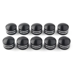 10x 9mm Inner Schrauben Motor Bolt Topper Cover For Harley Black Motorcycle - Picture 1 of 5