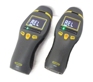 Lot Of 2 General Tools MM9 Moisture Meters Pin Type & Pinless TESTED - Picture 1 of 7