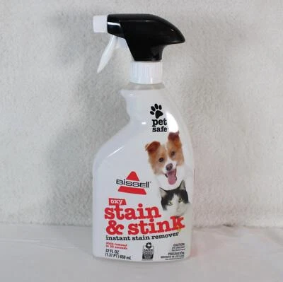Nuevo quitamanchas instantáneo Bissell Pet Safe OXY rojo 22 FL oz 1921 Foto 1 de 4