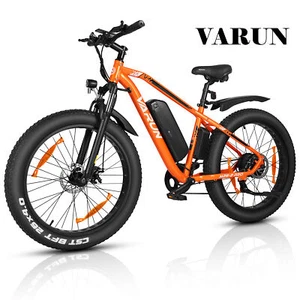 Varun 26" Fat Tire Peak 750W 48V E-Mountain bike Electric Bicycle for Adult - Picture 1 of 7
