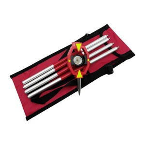 Mini prisma enchapado en cobre con 4 polos para estación total el prisma constante = 0 mm - Imagen 1 de 5