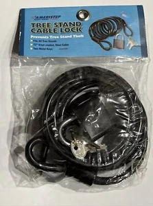 AMERISTEP Quality Hunting Tree Stand Cable Lock - Picture 1 of 2