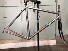 Dean Titanium Road Bike Frame Set, Carbon Fiber Fork, Chris King Headset, 700c