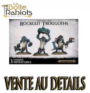 Warhammer AoS Gloomspite Gitz Rockgut Troggoths Vente au détail Rabiot Bitz - Foto 1 di 36
