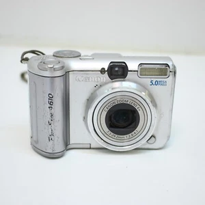 Canon PowerShot A610 PC1146 Digital Camera AS-IS - Battery Compartment Corrosion - Picture 1 of 8