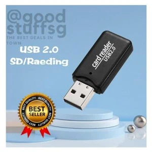 USB 2.0 Micro SD TF Speicherkartenleser für PC Laptop - Bild 1 von 2