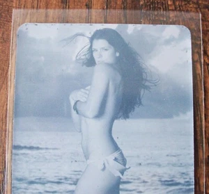 DANICA PATRICK SI SPORT ILLUSTRIERTER BADEANZUG SEXY BIKINI DRUCKPLATTE KARTE - Bild 1 von 3