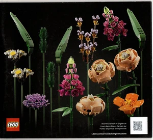 Lego ~ Instructions Manual Booklet Only ~ Flower Bouquet 10280 - Picture 1 of 1