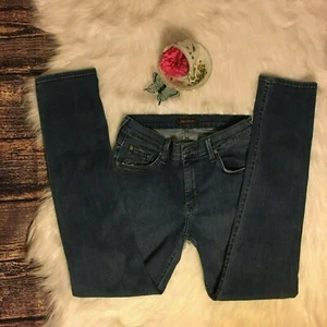 Pantalones de mezclilla ajustados para mujer James Randi Santorini lavado medio altura media talla 30 - Imagen 1 de 7
