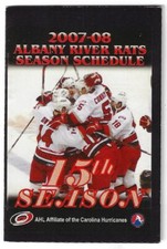 2007-08 Albany River Rats AHL Hockey Schedule !!! HMS Agency Inc.