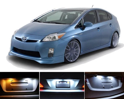 Xenón Blanco Matrícula / Etiqueta 168 Bombillas LED para Toyota Prius V C (2 Piezas) Foto 1 de 3