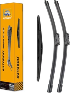 26"+16" Windshield Wipers with 12" Rear Wiper Blade Sets Replacement for Subaru - Picture 1 of 12