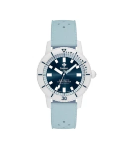Zodiac Super Sea Wolf Cerámica Compresión Buzo Automático Correa de Goma ZO9590 - Imagen 1 de 6