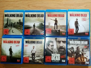 THE WALKING DEAD - Blue Ray - Staffeln 1 bis 8 - sehr guter Zustand - FSK 18 - Bild 1 von 1