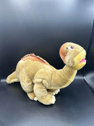 Vintage 1988 The Land Before Time Littlefoot Dinosaur 15" Long Plush Stuffed Toy Cover