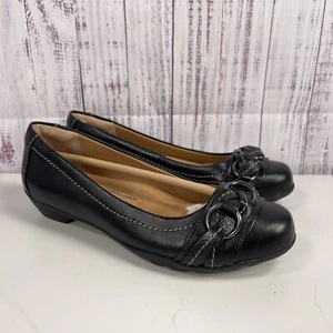 Comfortiva Posie - Soft Spots (Black Calf Ionic) Women's Slip on Shoes, sz 5 - Picture 1 of 5