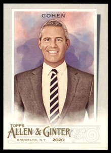 2020 Topps Allen & Ginter Andy Cohen Baseball Card #242