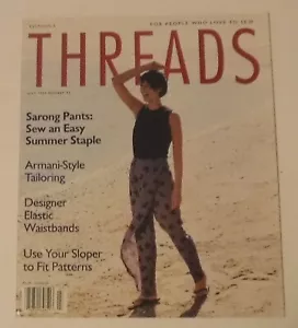 Threads Magazine June/July 1999 Sarong Pants: Sew an Easy Summer Staple - Picture 1 of 1