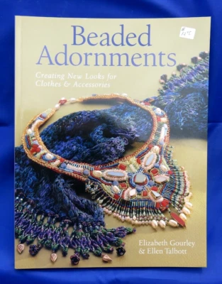 ADORNOS CON CUENTAS ~ GOURLEY & TALBOTT ~ 128 páginas ~ CUENTAS ~ LIBRO PB Foto 1 de 4