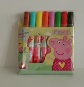 PLUMAS DE COLORES PRPPA PIG WASHABLS (Pack de 8) - Imagen 1 de 4
