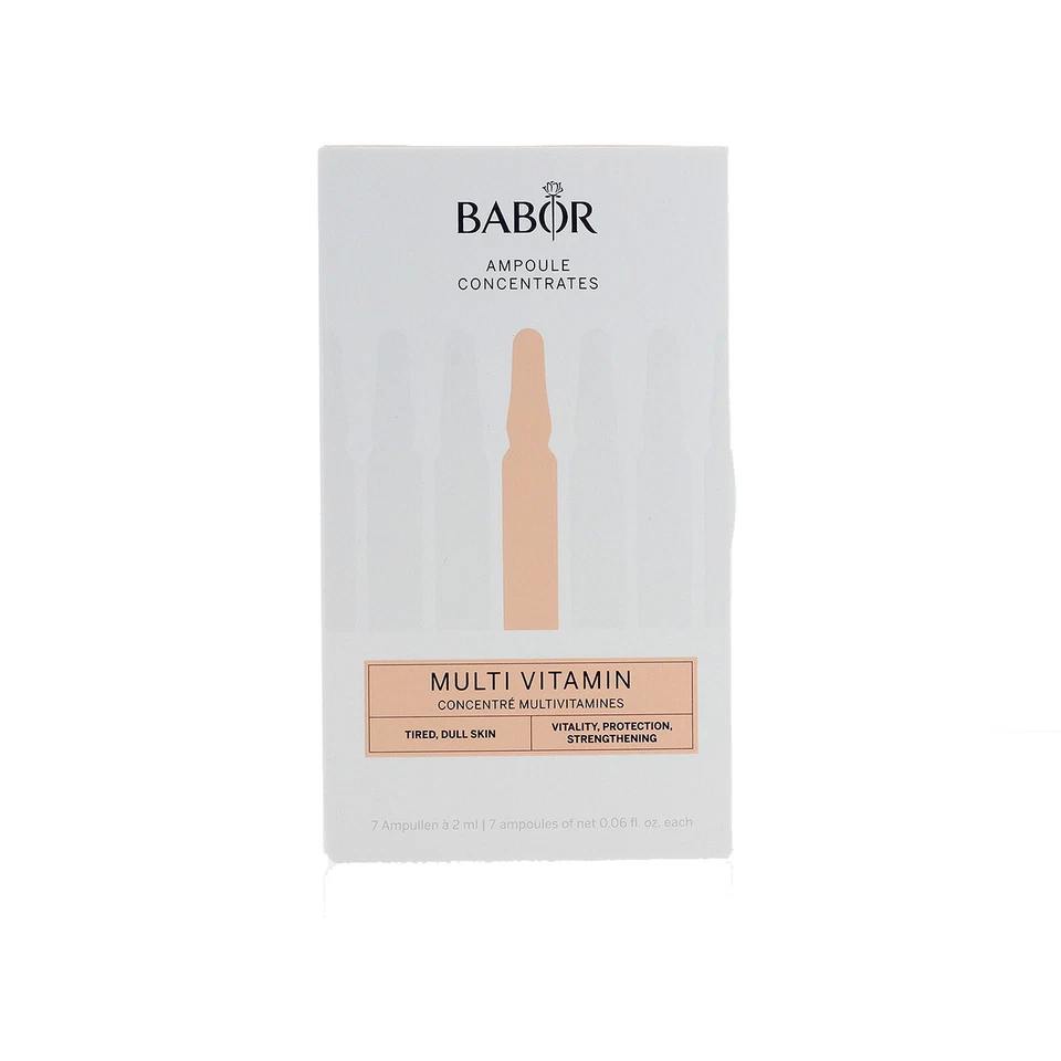 Babor Multi Vitamin Ampoule Revitalize Dull Tired Skin 7 Vitamin Capsules