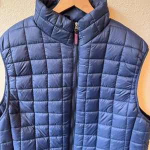 Cold Storage For Her Foul Weather Gear Vest Women's 3XL Navy Puffer Quilted - Picture 1 of 16