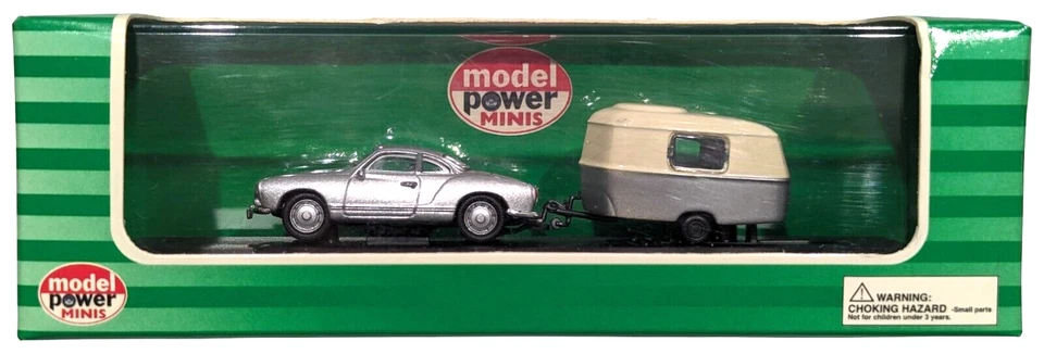 1:87 Scale Model Power Minis 19672 Volkswagen Karmann Ghia & Caravan - BNIB - Image 1 of 1