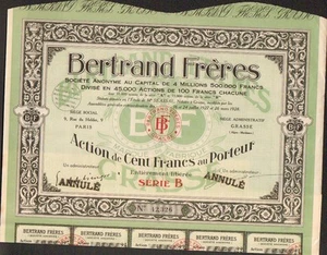 BERTRAND Frères (GRASSE 06) (K) - Picture 1 of 1