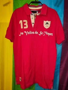 Kappa St Tropez Mens collared Cotton T-shirt mens size L - Picture 1 of 11