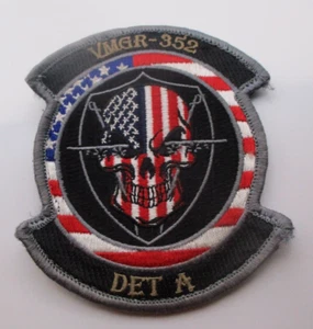 Destacamento de Raiders del Cuerpo de Marines de los Estados Unidos VMGR-352 Escuadrón Parche Autoadhesivo USMC - Imagen 1 de 2