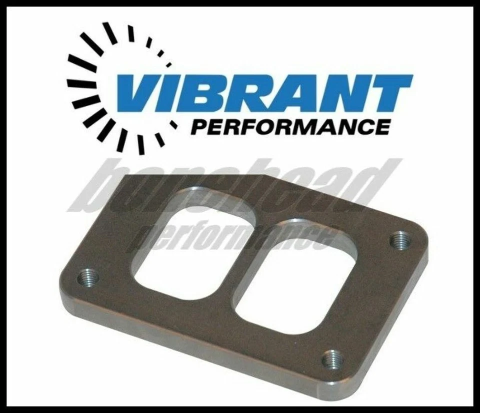 Vibrant Performance 14430 T06 Turbo Inlet Flange (Divided Inlet) - 1/2" thick - Image 1 of 1