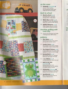 QUILTMAKER MAGAZINE SEPTEMBER/OCTOBER 2015 - Picture 1 of 3