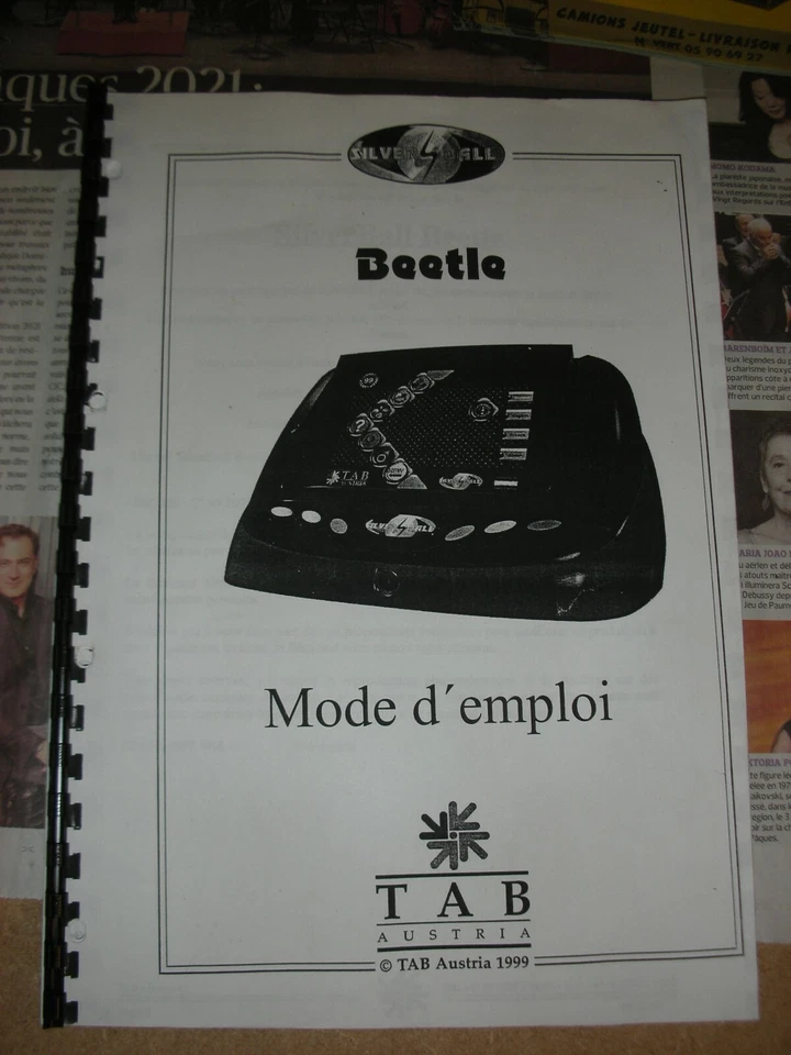 manuel borne d'arcade tactile: BEETLE - Photo 1/1