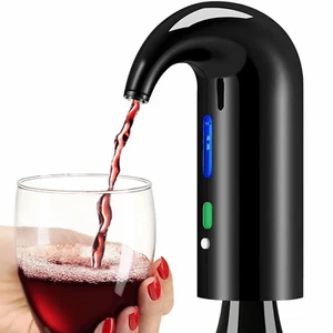 Aireador de vino, jarra de vino eléctrica, dispensador de vino, vertidor de vino, accesorio de vino - Imagen 1 de 12