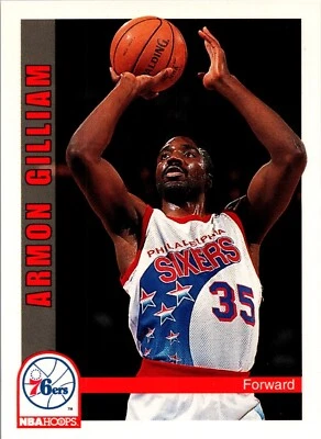 1992-93 NBA Hoops - #173 Armon Gilliam - Image 1 of 2