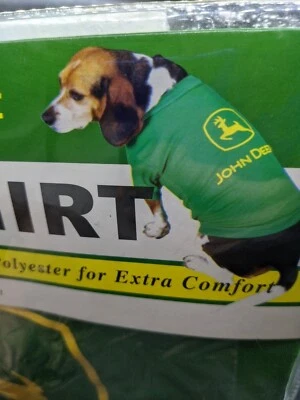 Camiseta John Deere para perros ropa cálida para mascotas perros Foto 1 de 4