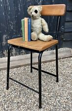 Small Vintage Childs School Lab Chair / Stool