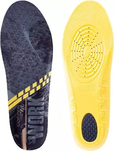 Copper Fit Men's Work Gear Heavy Duty Insoles For Standing All Day Triple Layers - Picture 1 of 9