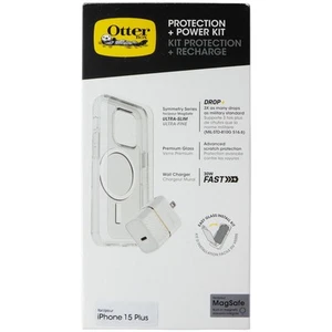 OtterBox Symmetry Protection + Power Kit for MagSafe for Apple iPhone 15 Plus - Photo 1 sur 1