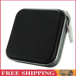 40 Stück Kapazität Disc CD DVD Wallet Storage Organizer Case Halter (schwarz) - Afbeelding 1 van 9