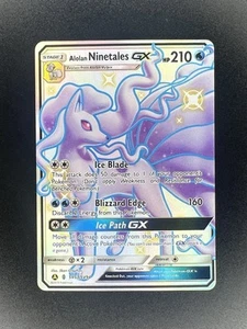 Alolan Ninetales GX SV53/SV94 Hidden Fates: Shiny Vault Pokemon TCG Holo - Picture 1 of 2