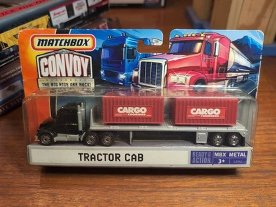 Nib Matchbox Convoy Tractor Cab Cargo Container Flatbed Couriers L3942 - Image 1 of 4