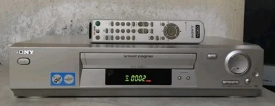 SONY SLV-SE620 VIDEOREGISTRATORE VHS 6 TESTINE STEREO CON TELECOMANDO ORIGINALE  - Immagine 1 di 4