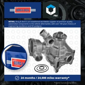 Water Pump fits MERCEDES 260 S124, W124 2.6 85 to 92 Coolant B&B 1032000401 New - Picture 1 of 8