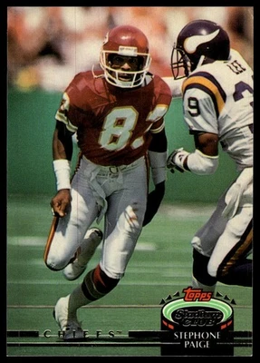 1992 Stadium Club #576 Stephone Paige - Image 1 of 2