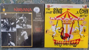 Zoot Sims – 2 LP LOT.  Nirvana  AND Happy Over Hoagy  BOTH VG++ - Imagen 1 de 5
