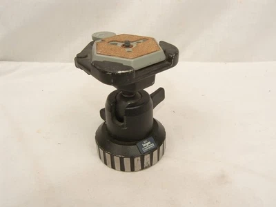 Vintage Bogen Manfrotto Italy 3055 Ball Head Tripod Mount + Quick Release Plate - Image 1 of 4
